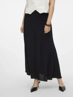 VMALBA ANKLE SKIRT WVN NOOS schwarz1