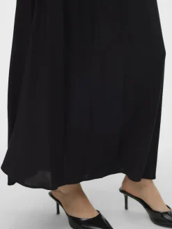 VMALBA ANKLE SKIRT WVN NOOS schwarz1