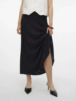 VMALBA ANKLE SKIRT WVN NOOS schwarz1