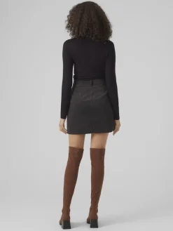 VMALBERTE LS ROLLNECK TOP JRS NOOS black