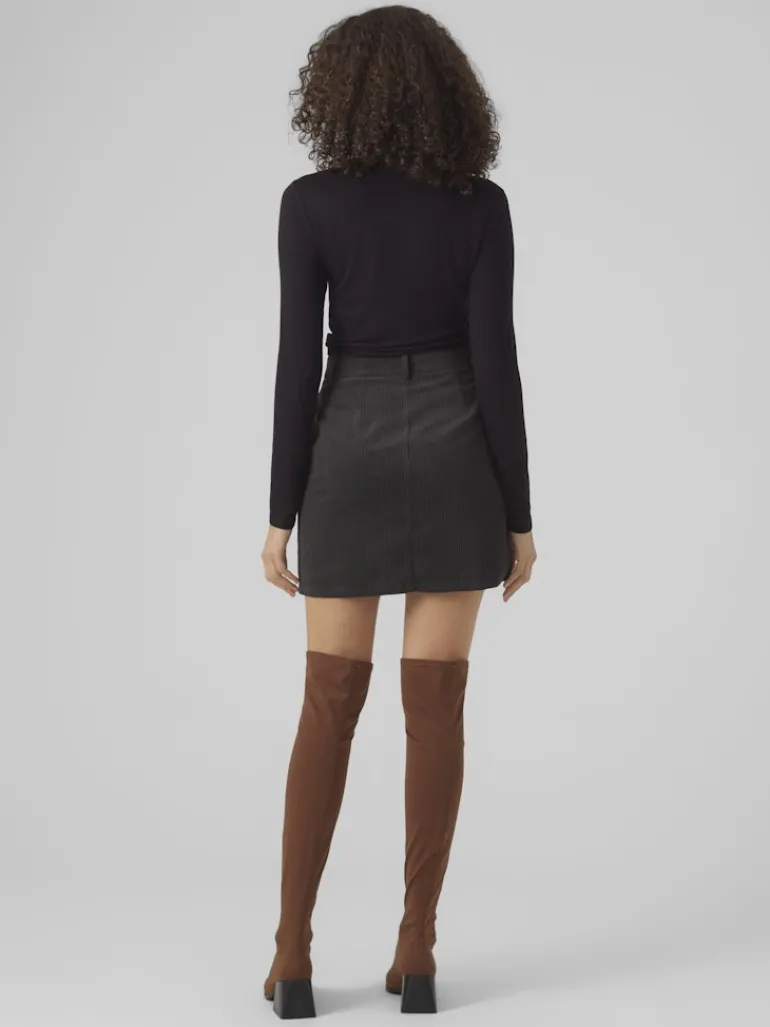 VMALBERTE LS ROLLNECK TOP JRS NOOS black