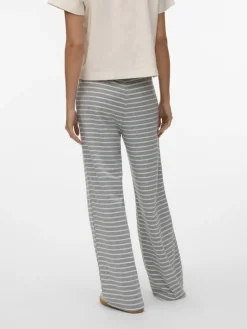 VMALMA WIDE PANT EXP light grey melange
