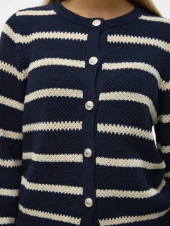 VMAMAZING LS O-NECK CARDIGAN GA BOO navy blazer