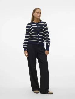 VMAMAZING LS O-NECK CARDIGAN GA BOO navy blazer