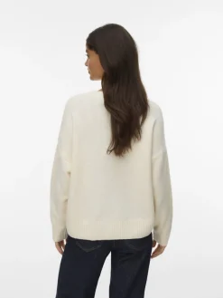 VMBOOM LS O-NECK TEXT PULLOVER NOOS birch