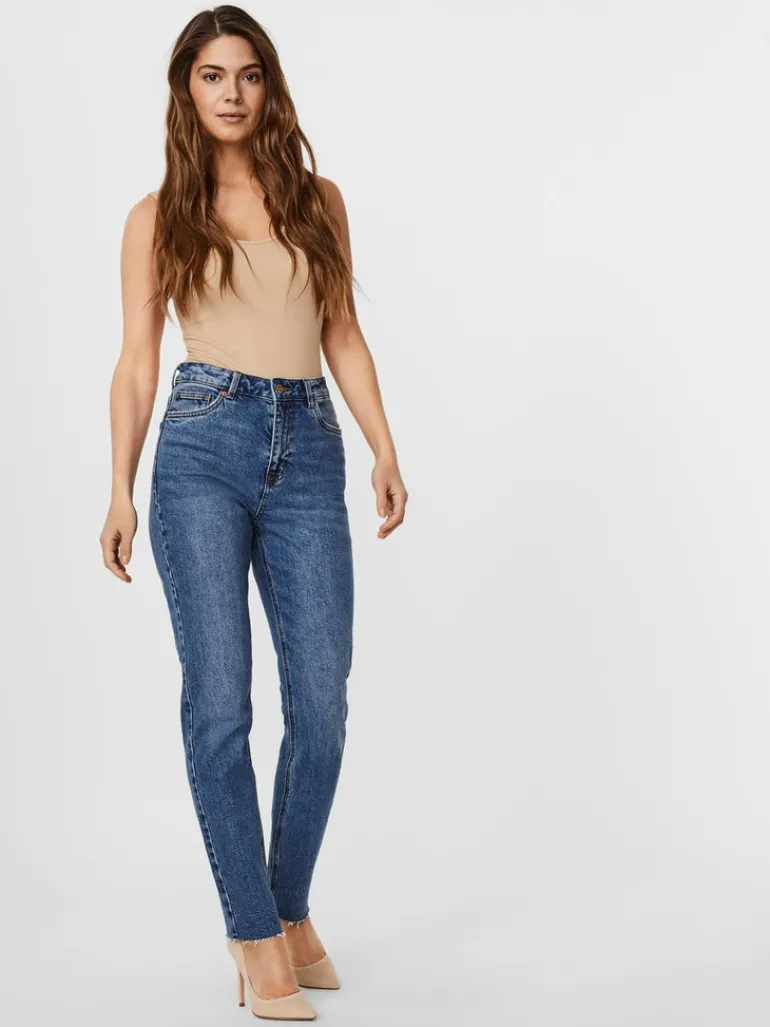 VMBRENDA HR STRAIGHT A CUT GU385 GA NOOS medium blue denim