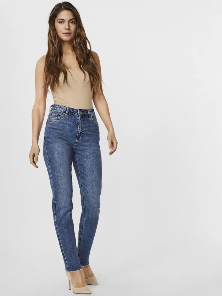 VMBRENDA HR STRAIGHT A CUT GU385 GA NOOS medium blue denim