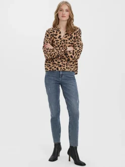 VMBRENDA HR STRAIGHT ANK CUT GU3134 GA dark blue denim