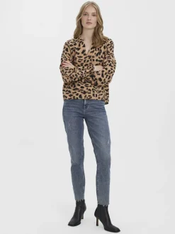 VMBRENDA HR STRAIGHT ANK CUT GU3134 GA dark blue denim