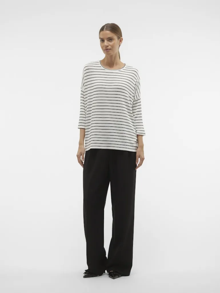 VMBRIANNA 3/4 PULLOVER BOO REP snow white