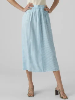 VMBUMPY ANKLE SKIRT WVN GA snow white1