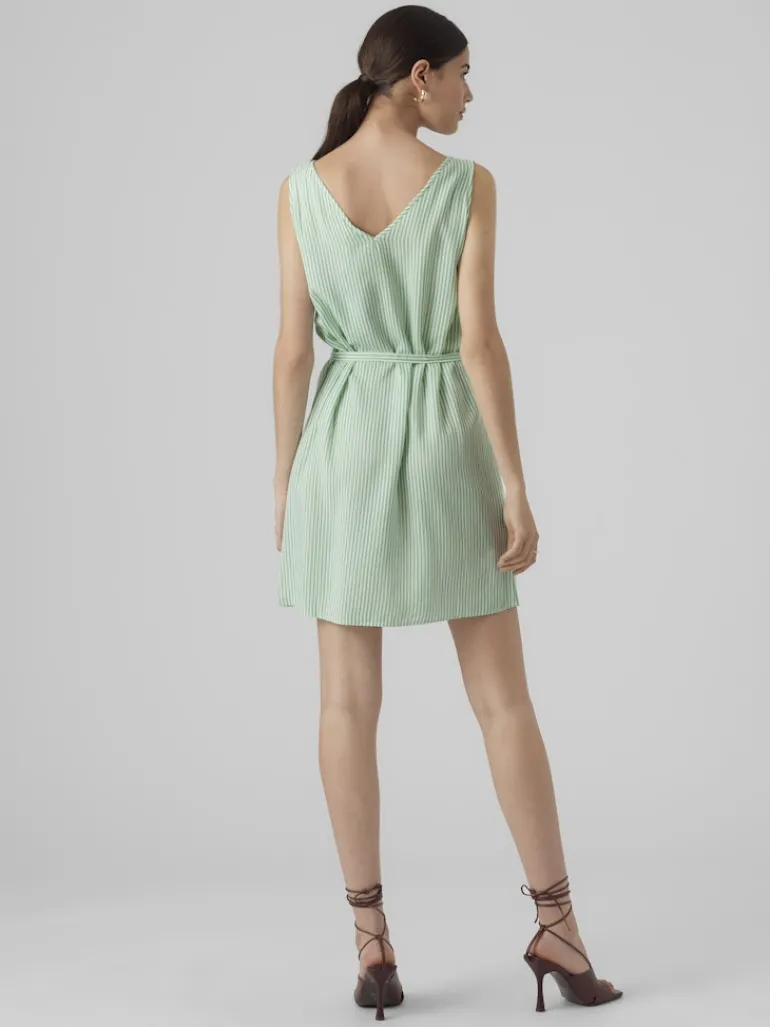 VMBUMPY SL SHORT DRESS WVN GA NOOS snow white