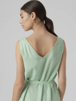 VMBUMPY SL SHORT DRESS WVN GA NOOS snow white