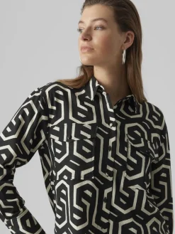 VMCIFA L/S SHIRT WVN BTQ black