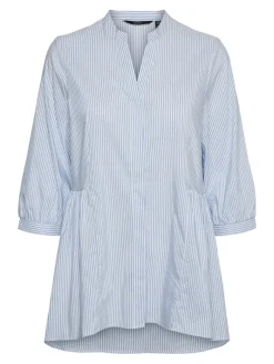 VMCLARA 3/4 LONG SHIRT NOOS snow white