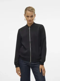 VMCOCO L/S BOMBER NOOS black