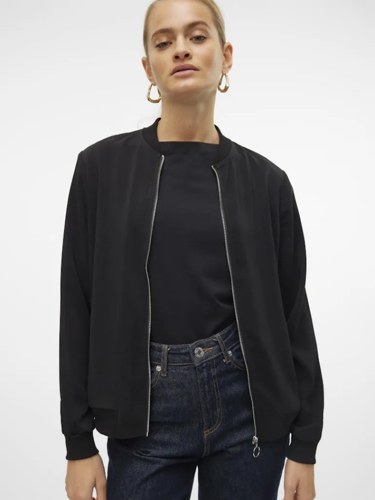 VMCOCO L/S BOMBER NOOS black