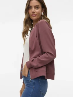 VMCOCO L/S BOMBER NOOS rose brown