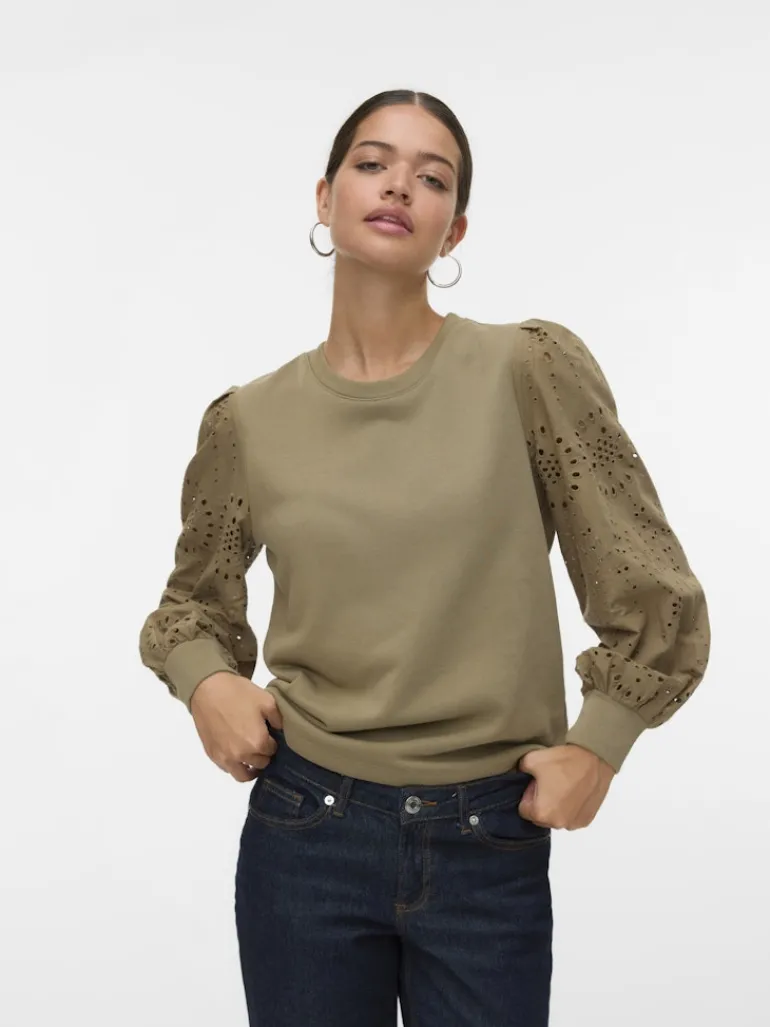 VMDAMINE LS SWEAT BOX JRS mermaid