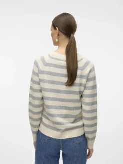 VMDOFFY LS O-NECK BLOUSE GA NOOS birch3