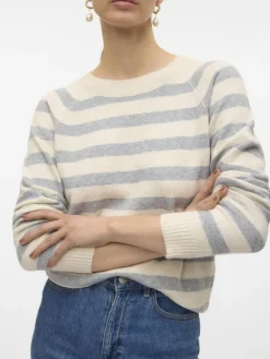 VMDOFFY LS O-NECK BLOUSE GA NOOS birch3
