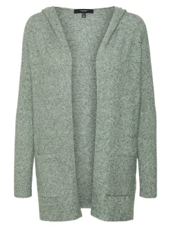 VMDOFFY LS OPEN HOOD CARDIGAN GA NOOS laurel wreath
