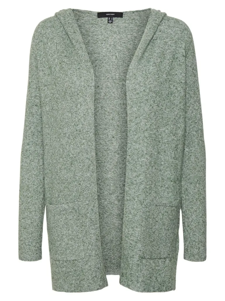 VMDOFFY LS OPEN HOOD CARDIGAN GA NOOS laurel wreath