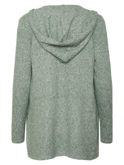 VMDOFFY LS OPEN HOOD CARDIGAN GA NOOS laurel wreath