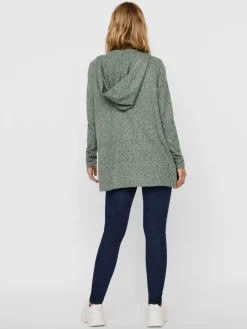 VMDOFFY LS OPEN HOOD CARDIGAN GA NOOS laurel wreath