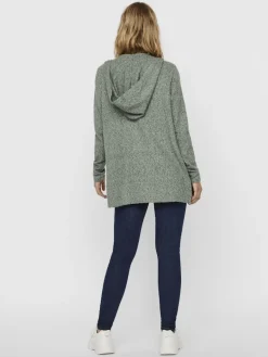 VMDOFFY LS OPEN HOOD CARDIGAN GA NOOS laurel wreath