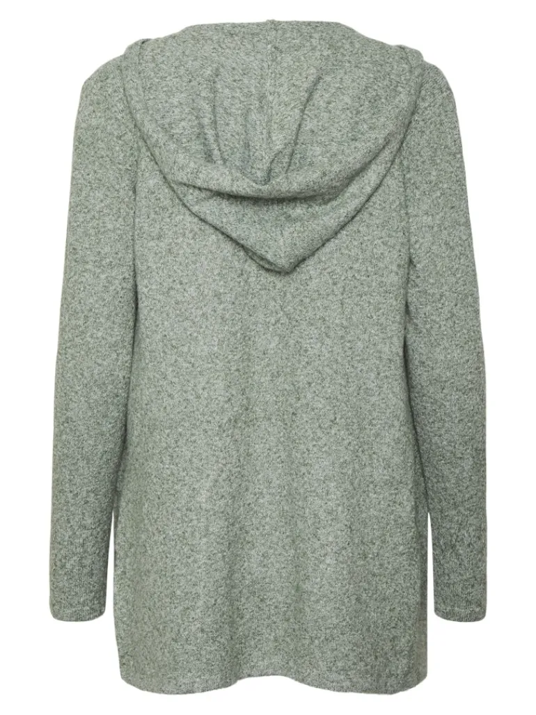 VMDOFFY LS OPEN HOOD CARDIGAN GA NOOS laurel wreath