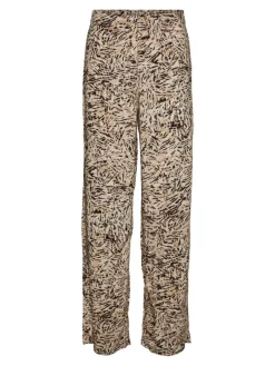 VMEASY HW WIDE PANTS WVN GA white pepper