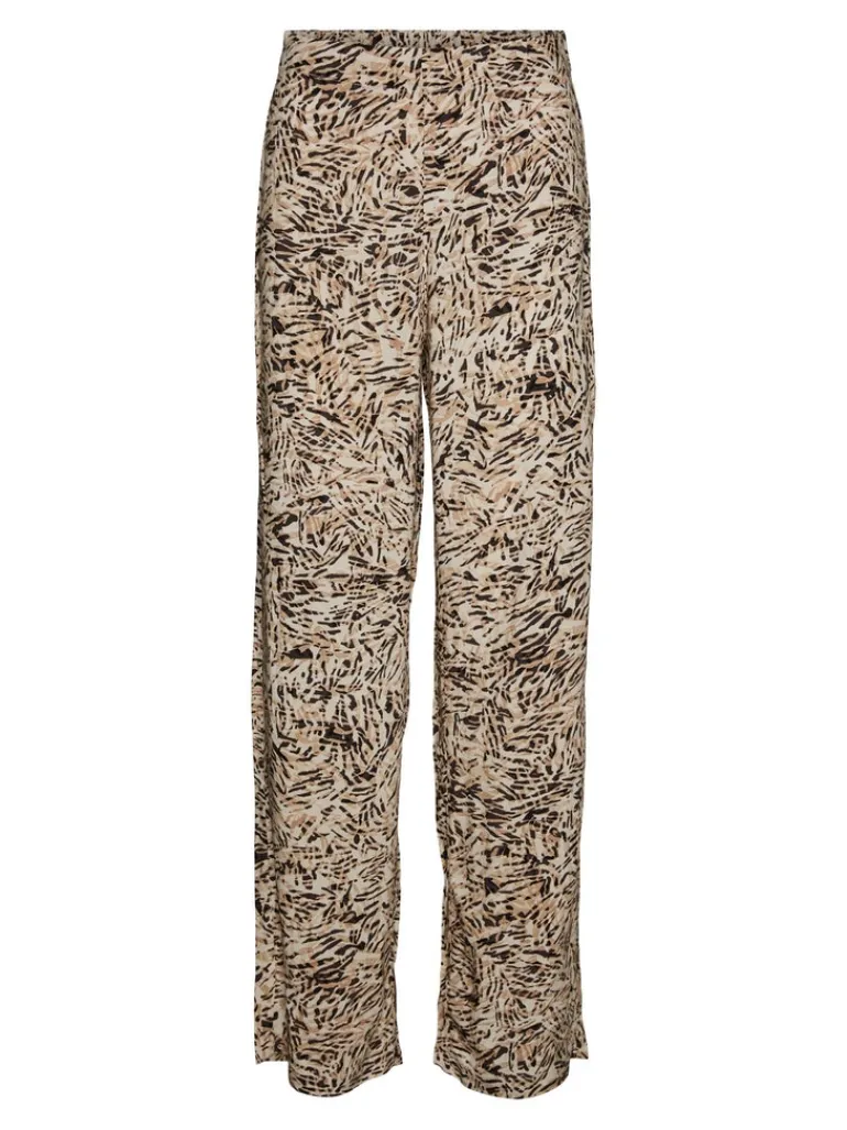 VMEASY HW WIDE PANTS WVN GA white pepper