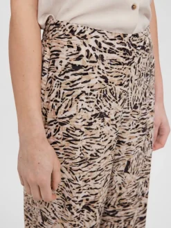 VMEASY HW WIDE PANTS WVN GA white pepper