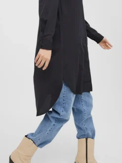 VMELLA L/S LONG SHIRT NOOS black