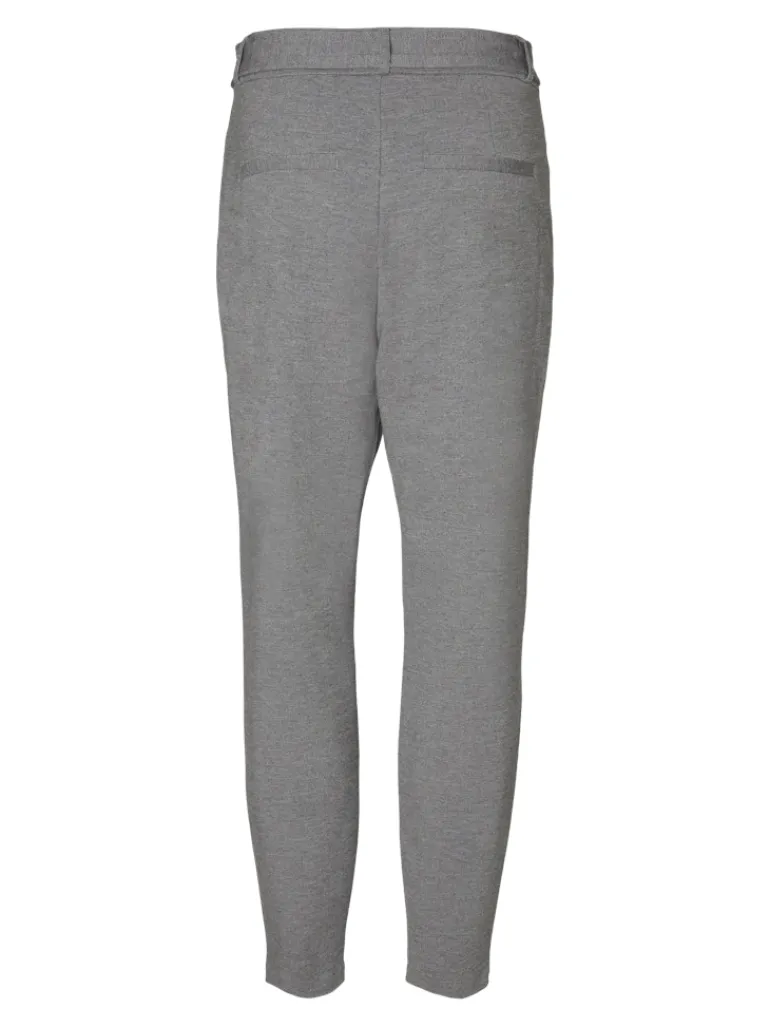 VMEVA HR LOOSE BELT PANT GA COLOR medium grey melange