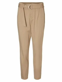VMEVA HR LOOSE BELT PANT GA COLOR silver mink