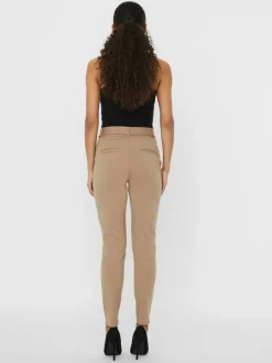 VMEVA HR LOOSE BELT PANT GA COLOR silver mink