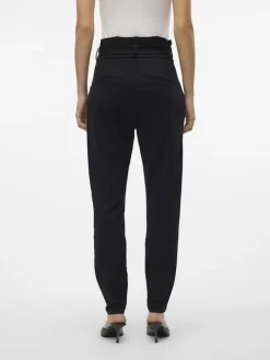 VMEVA HW LOOSE PAPERBAG PANT NOOS black