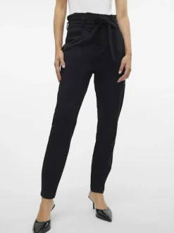 VMEVA HW LOOSE PAPERBAG PANT NOOS black