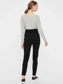VMEVA HW LOOSE PAPERBAG PANT NOOS black