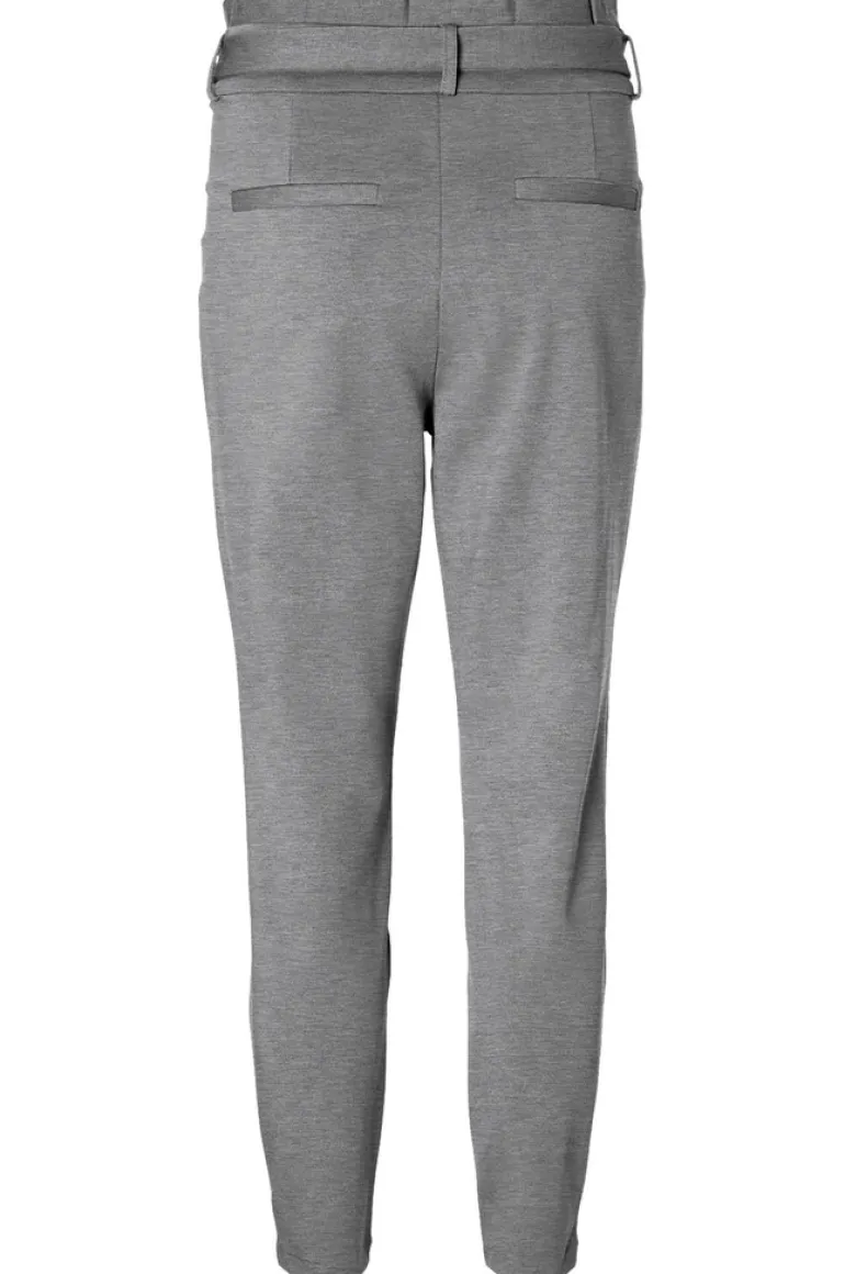 VMEVA HW LOOSE PAPERBAG PANT NOOS medium grey melange