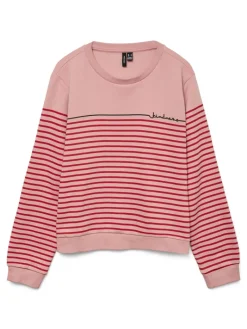 VMFERNANDA LS SWEAT BOX JRS GA rose elegance