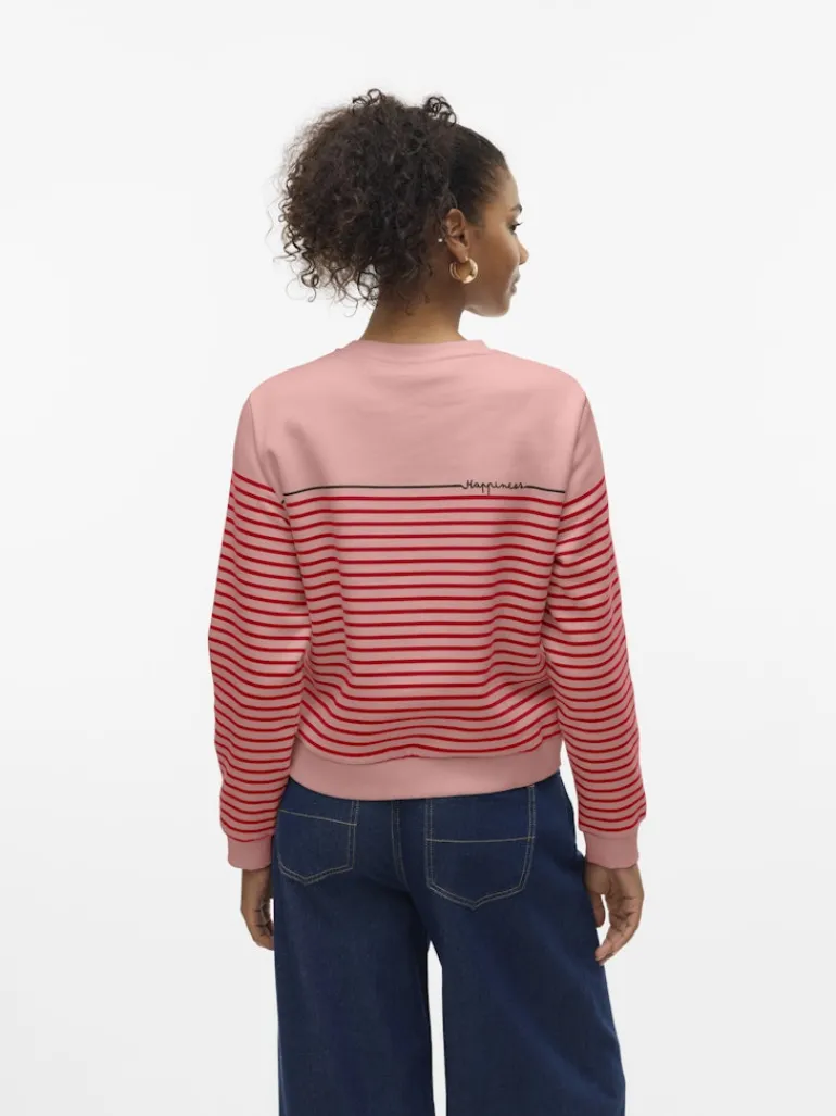 VMFERNANDA LS SWEAT BOX JRS GA rose elegance