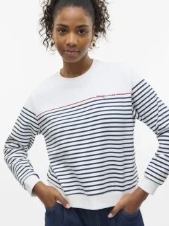 VMFERNANDA LS SWEAT BOX JRS GA cloud dancer