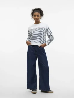 VMFERNANDA LS SWEAT BOX JRS GA cloud dancer
