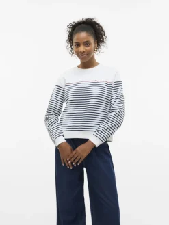 VMFERNANDA LS SWEAT BOX JRS GA cloud dancer