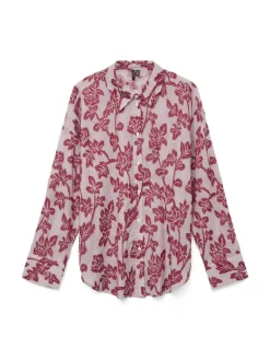 VMFRANKIE LS SHIRT WVN karanda red