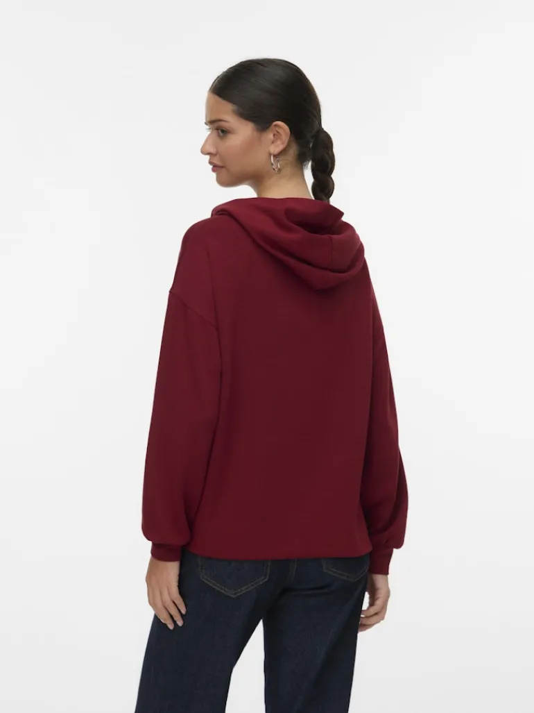 VMHALI LS HOODIE JRS GA BOO syrah
