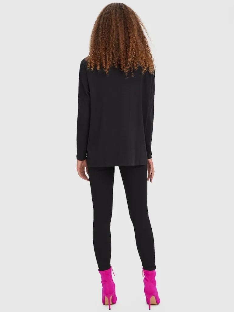 VMIRIS LS OVERSIZE TEE NOOS black